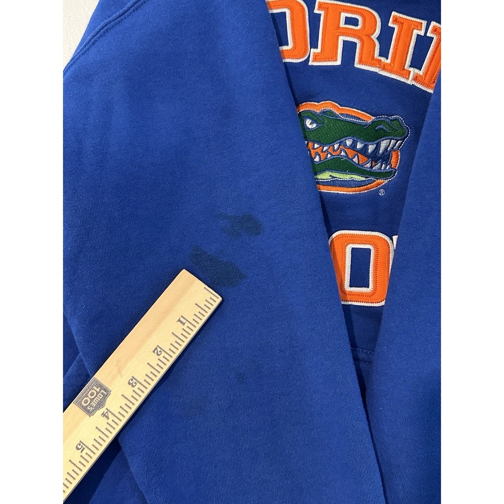 Team Edition Florida Gators Blue Fully Embroidered Pullover Hoodie Men's Small - Picture 11 of 14